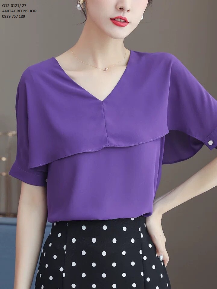 áo kiểu tay cánh dơi (thời trang anitagreen) Q12-0121