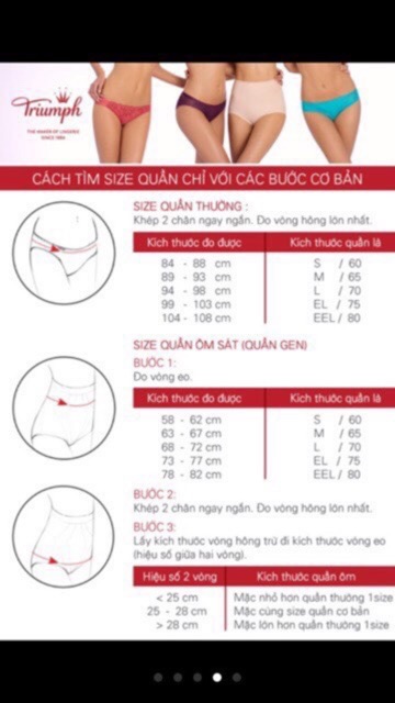 Combo 3 quần lót Triumph Sloggi Comfort Maxi