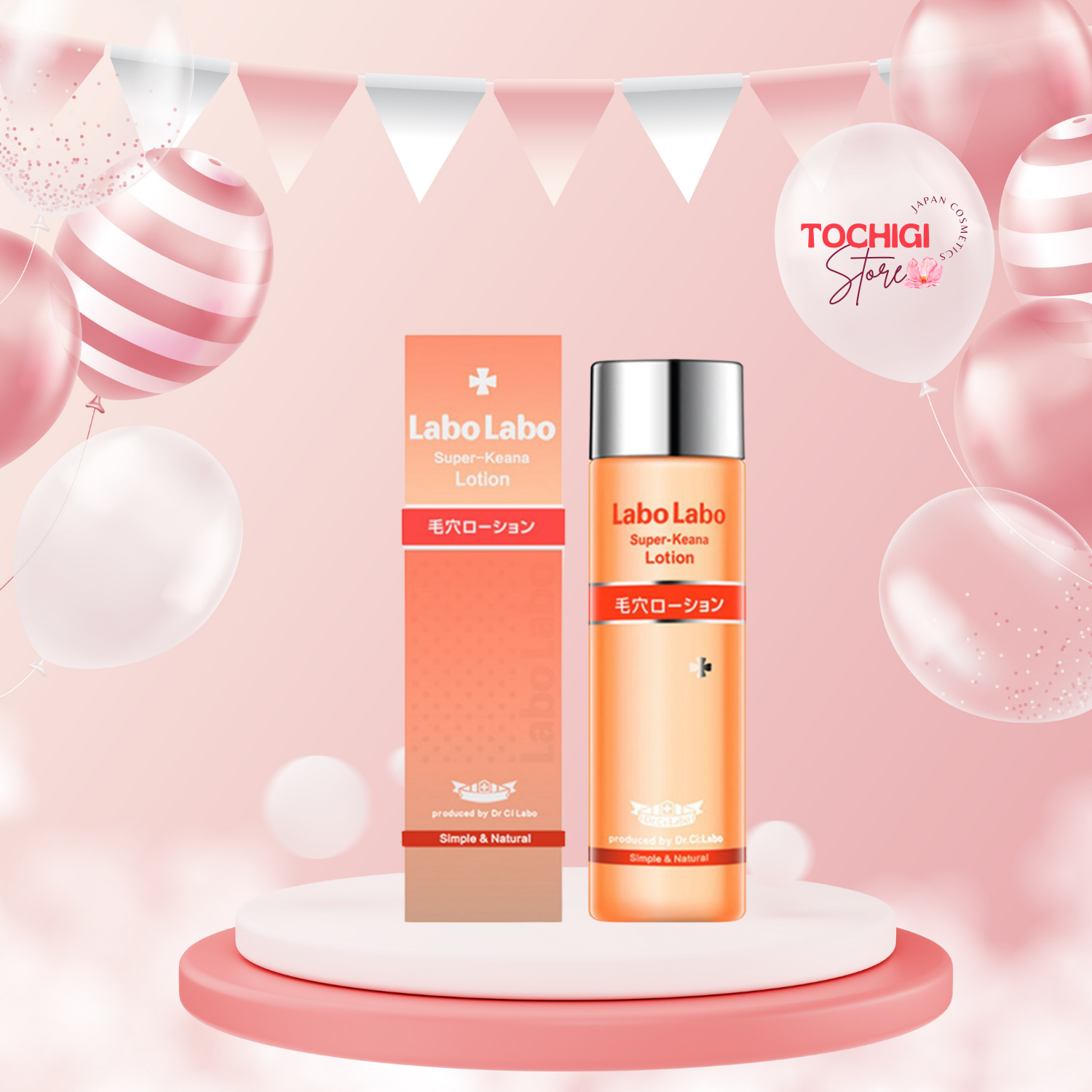 Lotion se khít lỗ chân lông Dr.Ci Labo Labo Super Keana