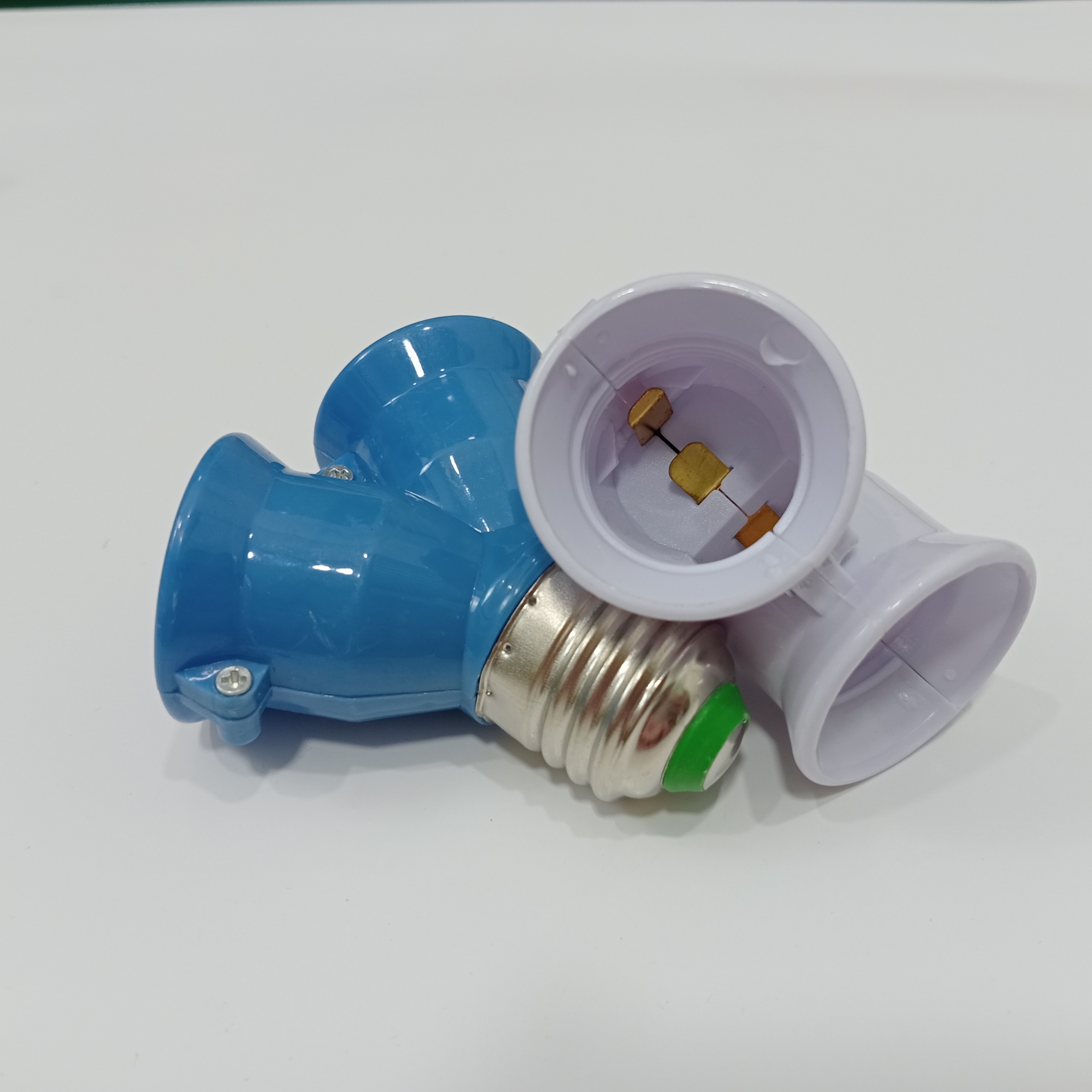 Đầu chia đui đèn 1 chia 2 đui xoáy chuẩn E27 - 1-2 E27