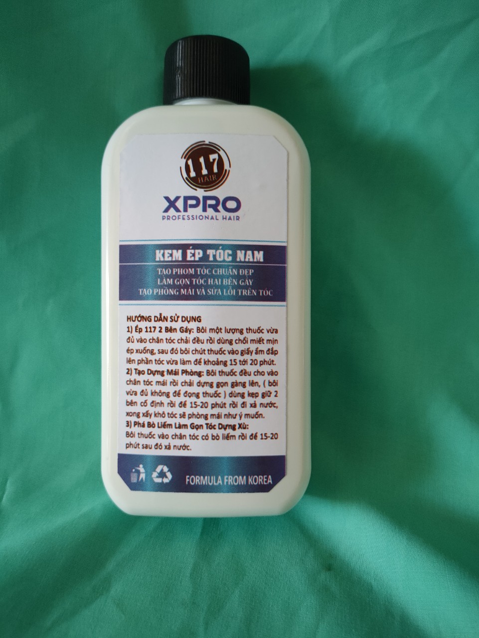 Kem ép tóc Nam 117 Xpro - Trường Thọ, TĐ