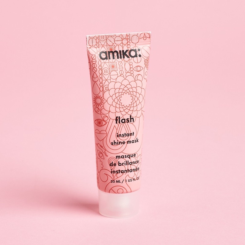 Mặt nạ ủ mềm tóc trong 60s Amika Flash Instant Shine Mask Mini 30ml