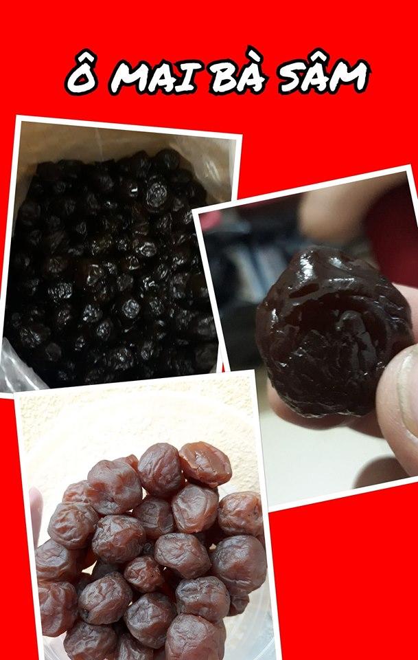 Ô mai mận dẻo đen óng ả 500g