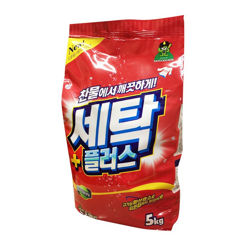 Bột giặt Sandokkaebi 5kg (Nhập khẩu Hàn Quốc phân phối bởi Hando)