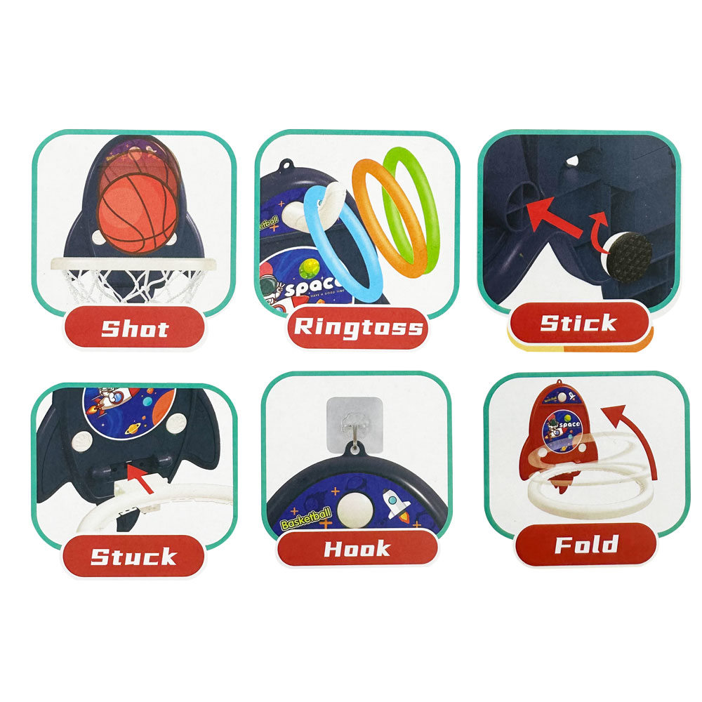 Bộ đồ chơi bóng rổ VBC-BJ001