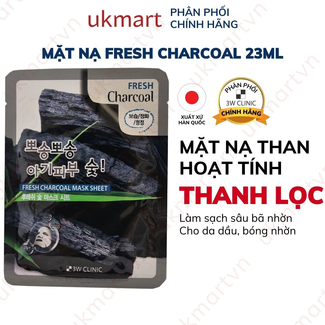 Mặt Nạ Dưỡng Da 3W CLINIC Fresh Mask 23ml