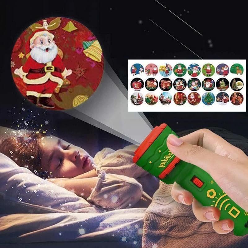 Đèn pin chiếu hình phiên bản Giáng sinh 2025🎄🎄🎄🎁🎁🎁
