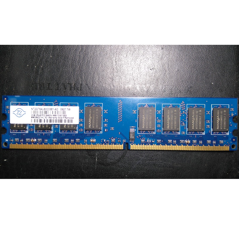Ram PC DDR2 2Gb bus 800 bảo hành 1 tháng