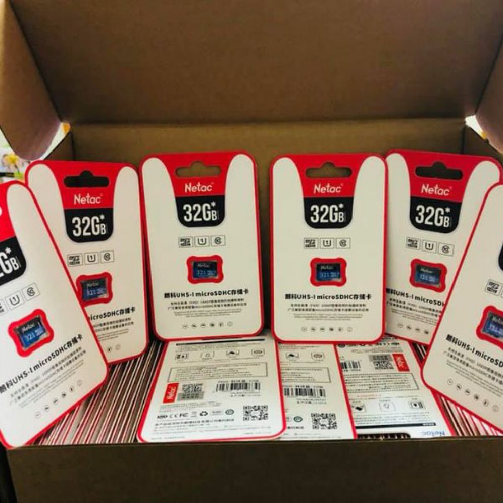 (Chính hãng) Thẻ nhớ MicroSD Netac 32Gb