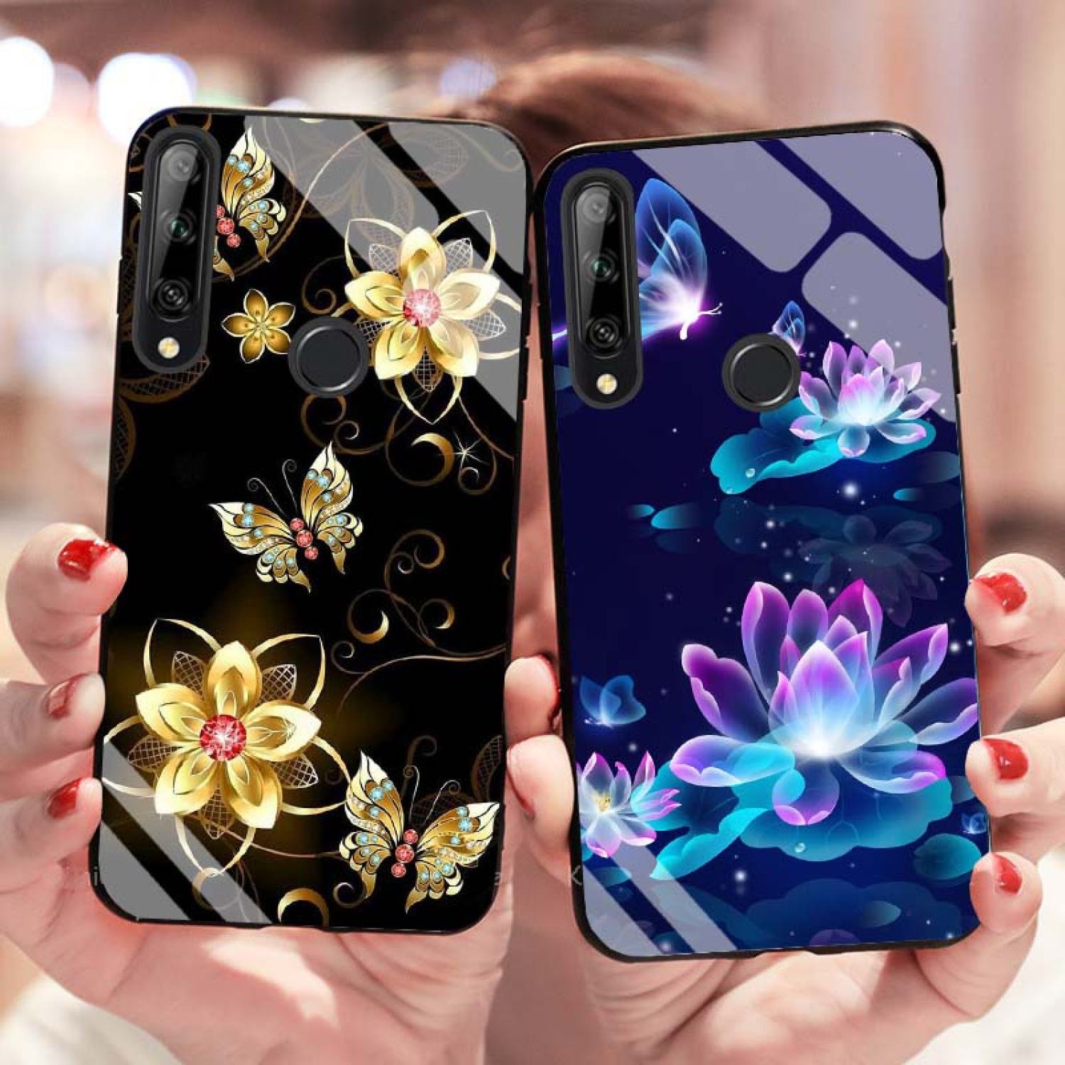 Ốp Huawei Y9 2019 Lưng Kính Cường Lực Mới ƞhất