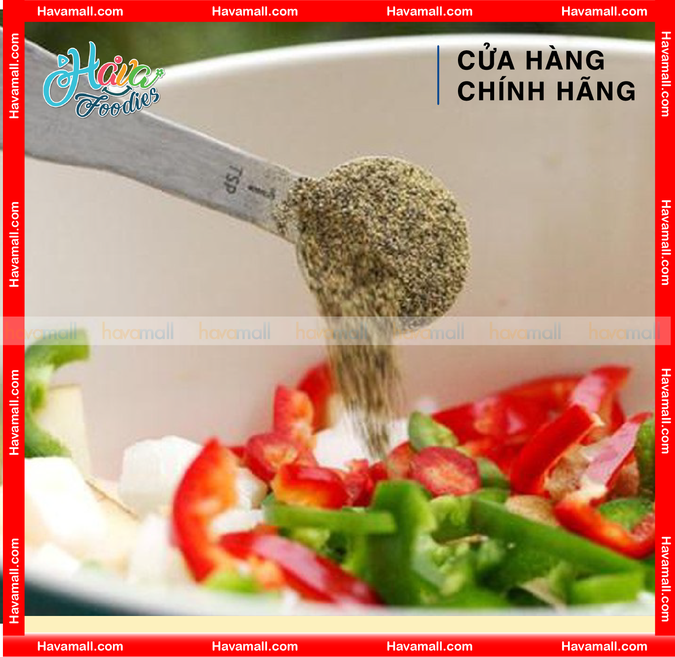 Tiêu Đen Xay Havafoodies – Black Pepper
