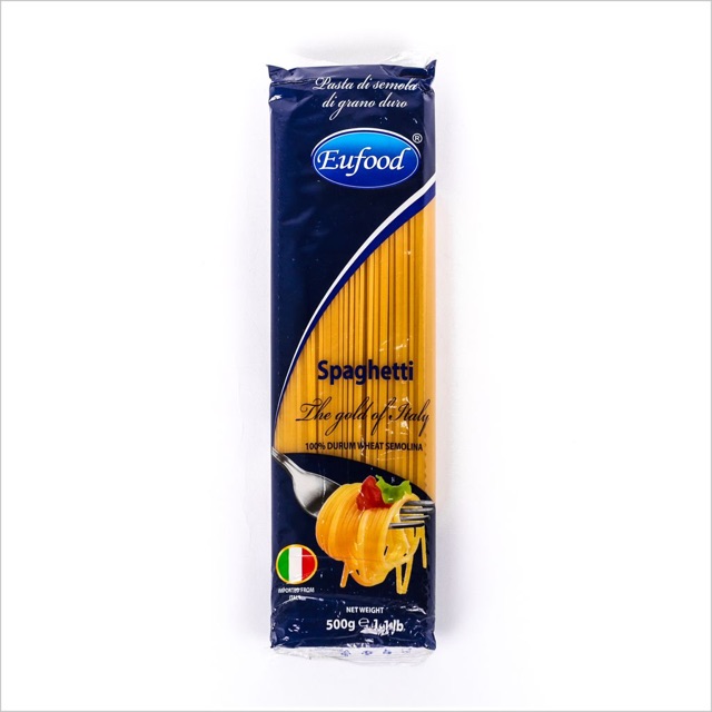 Mỳ Spaghetti Eufood 500gr