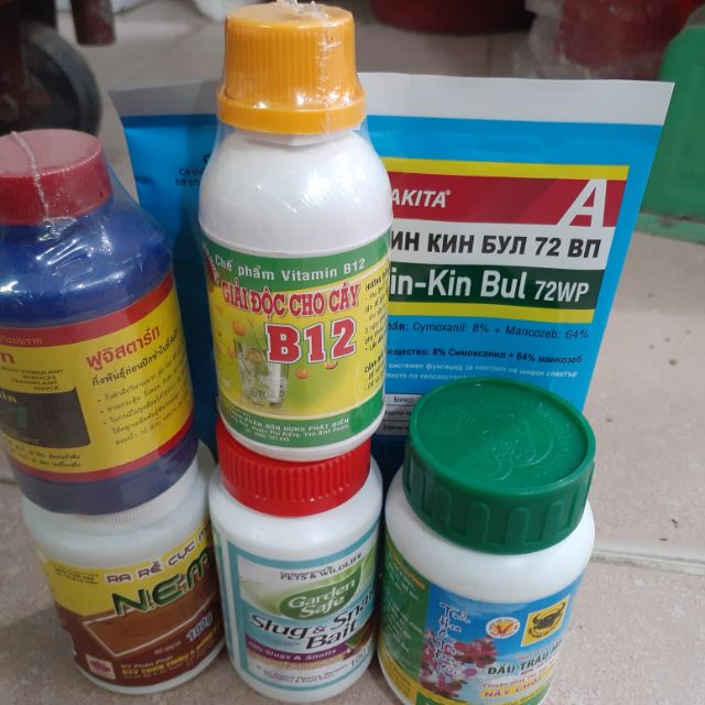 Combo bộ 6 sản phẩm chăm sóc hoa lan