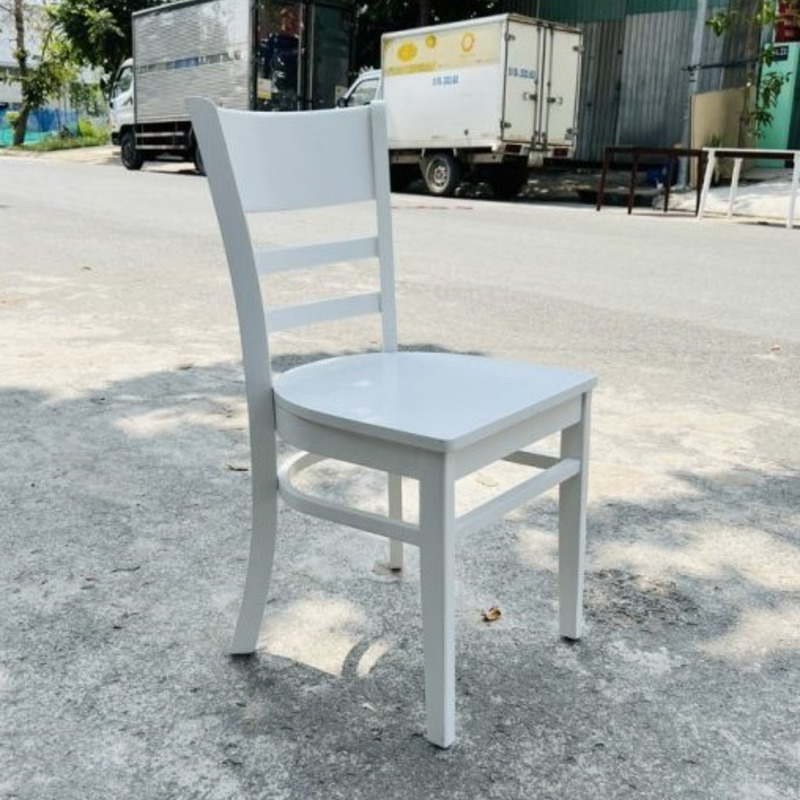 Ghế cabin mặt gỗ cao su ghế ăn cao cấp