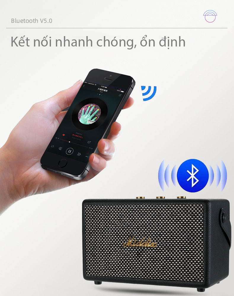 Loa nghe nhạc bluetooth 5.0 MIDDIX M5