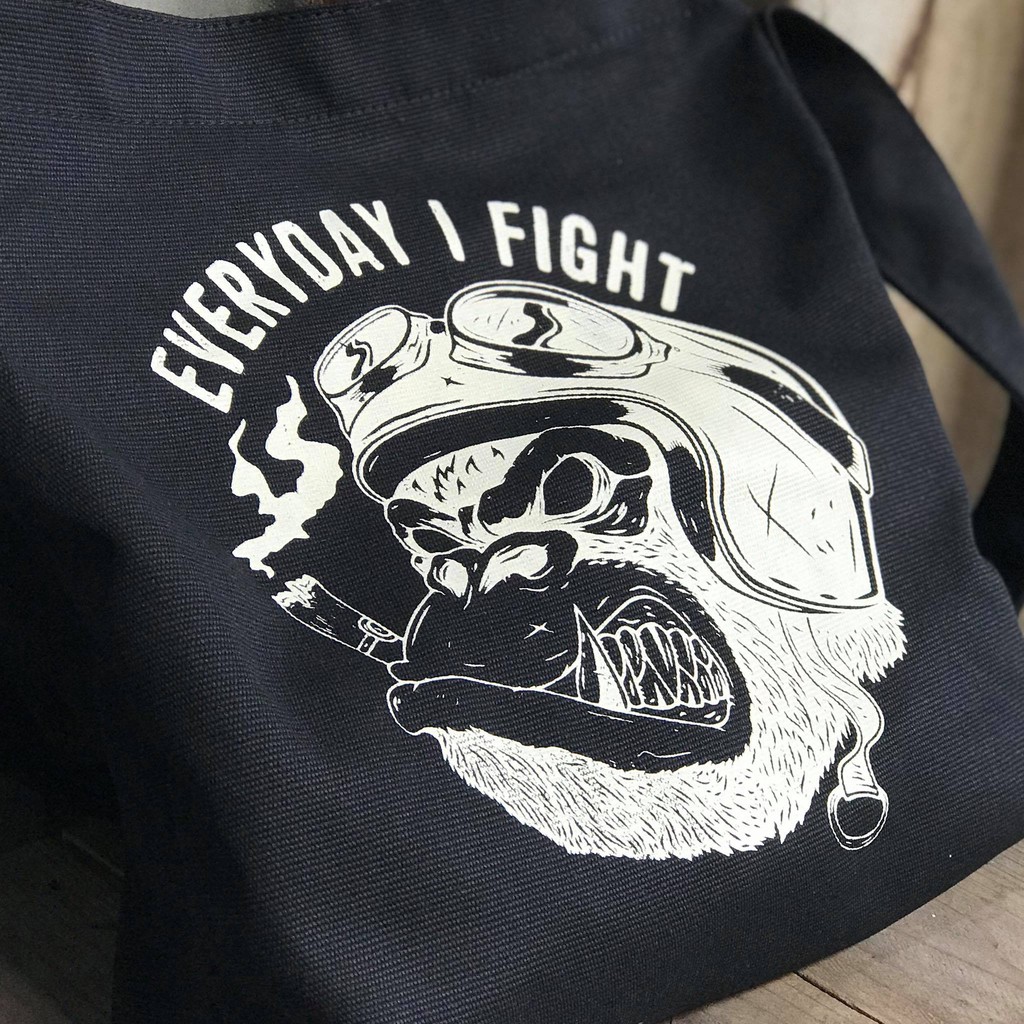 Túi Tote Gori Bag - Gori Khỉ - Đen