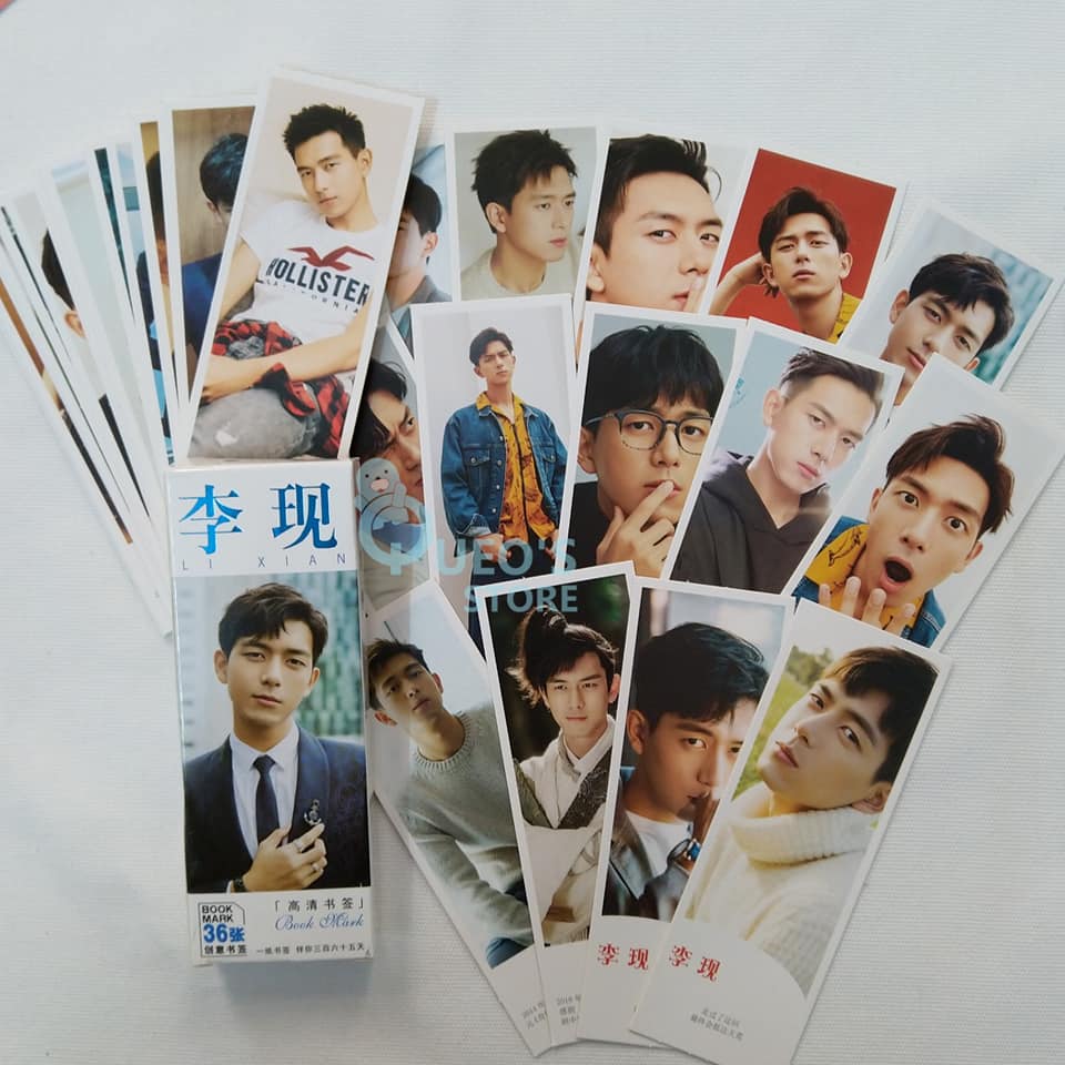 Hộp 36 bookmark kẹp sách Lý Hiện