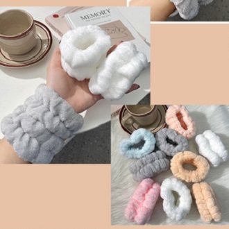 Băng Đô Đeo Cổ Tay Rửa Mặt Đa Năng Dành Cho Nữ