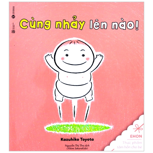 Fahasa - ehon chơi cùng momo - chú bé quả đào - cùng nhảy lên nào!