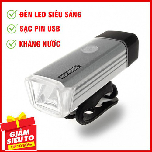 Đèn pin gắn xe đạp Usb, đèn pha xe đạp Machfally