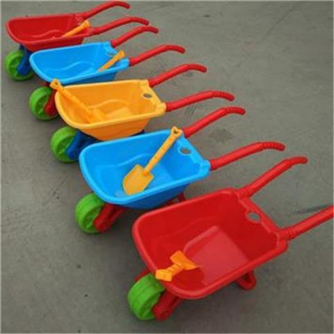 Dày trẻ em atv lật bánh xe một bánh xe hai bánh xe nhựa xe đẩy trẻ em ngoài trời chơi cát xe công trình lớn