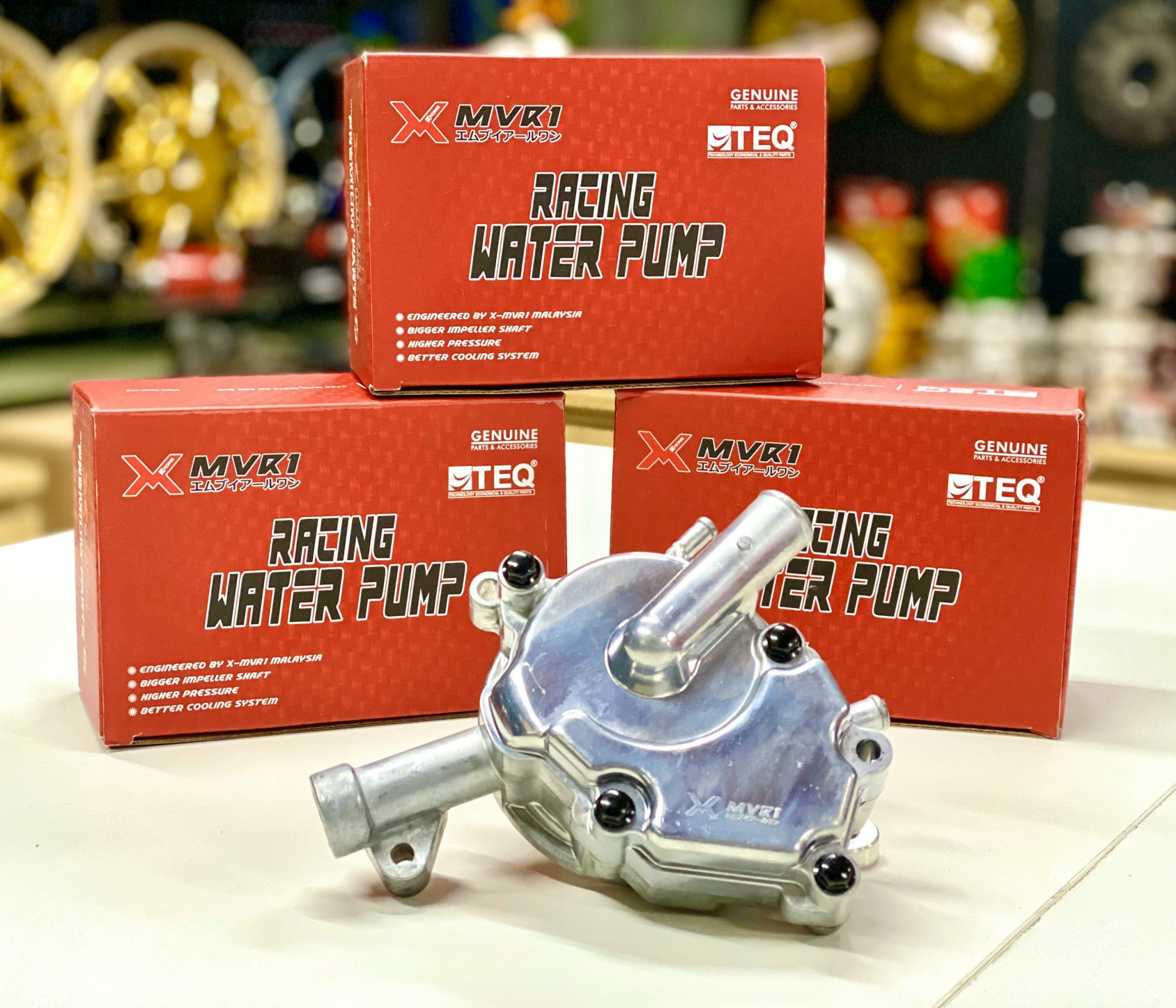 cụm bơm nước độ cho ex150-135 các đời