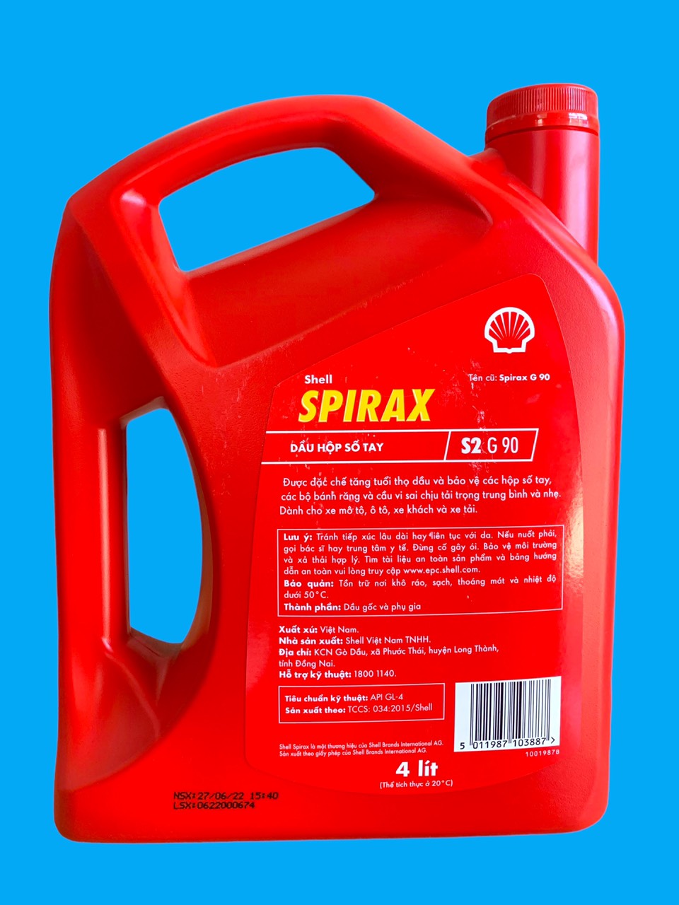 Shell Spirax S2 G90 4L