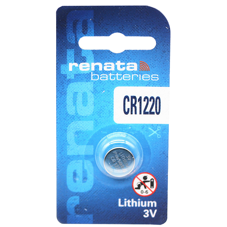 HCMPin nút Thụy Sỹ RENATA CR1220 3V Made in Swiss Loại tốt - Giá 1 viên