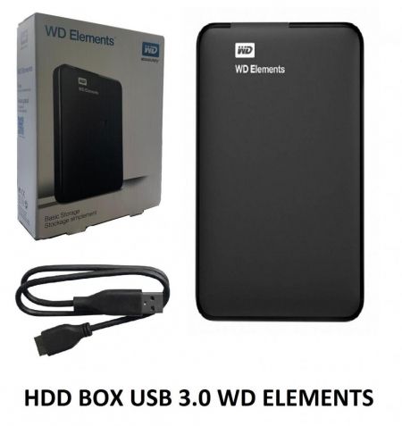 Hộp đựng ổ cứng ssd, hdd laptop box 2.5 hdd usb 3.0 wd elements tốt