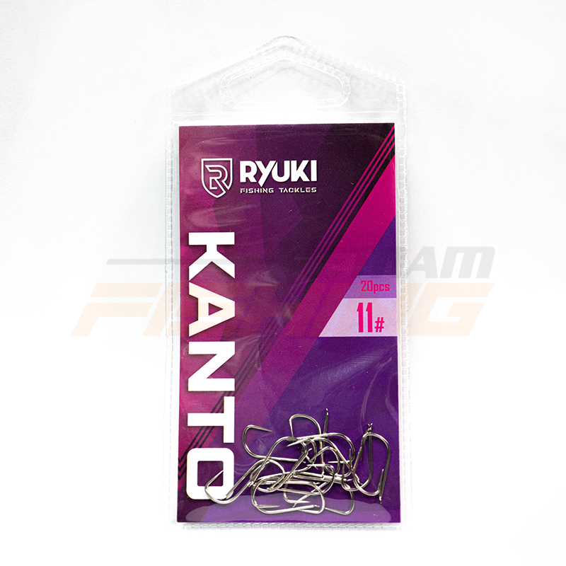 [Ảnh thật] [Chính hãng] Lưỡi câu cá Ryuki Kanto, không ngạnh.