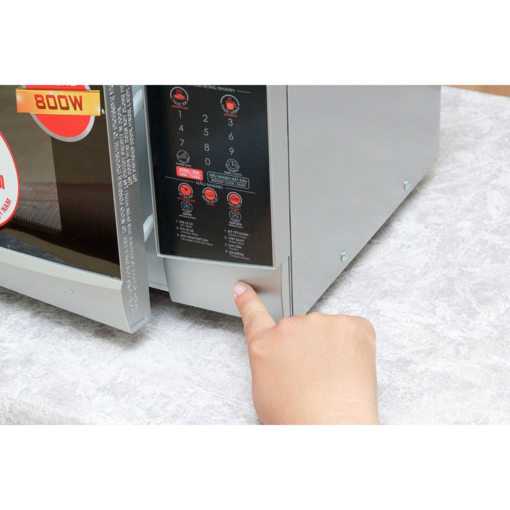 Lò vi sóng Sharp R-25D1(S)VN 22 lít (Giá áp dụng giao tại HN, HCM& các tỉnh liên hệ shop)