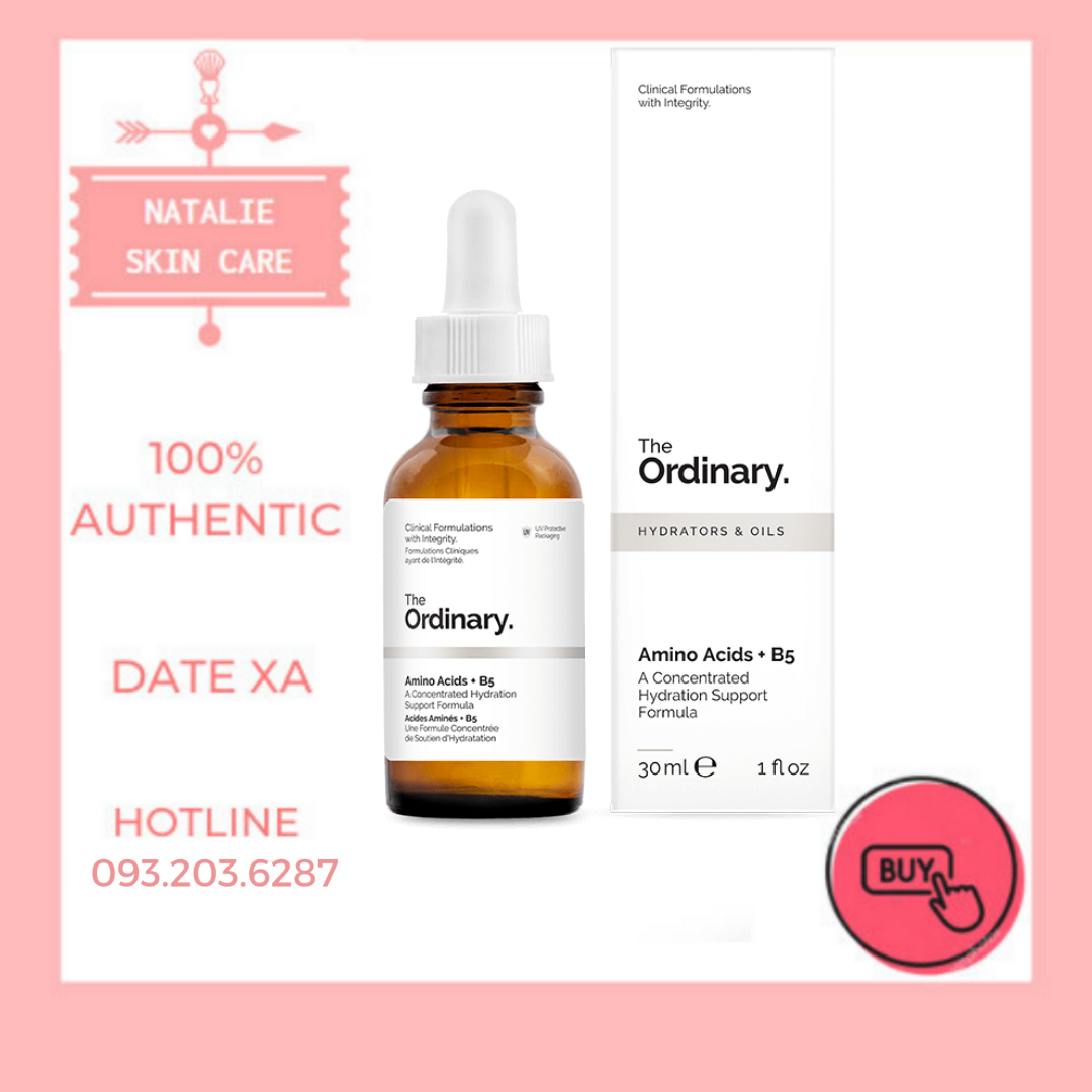 Tinh Chất Cấp Ẩm, Phục Hồi Da - The Ordinary Amino Acids + B5 (30ml)