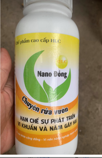 Chế phẩm nano đồng rửa vườn 500ml