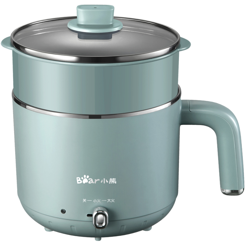 Nồi nấu điện Bear ,hấp lẩu đa năng,1.2 Lít, Bảo Hành 18 Tháng DRG-D12M5
