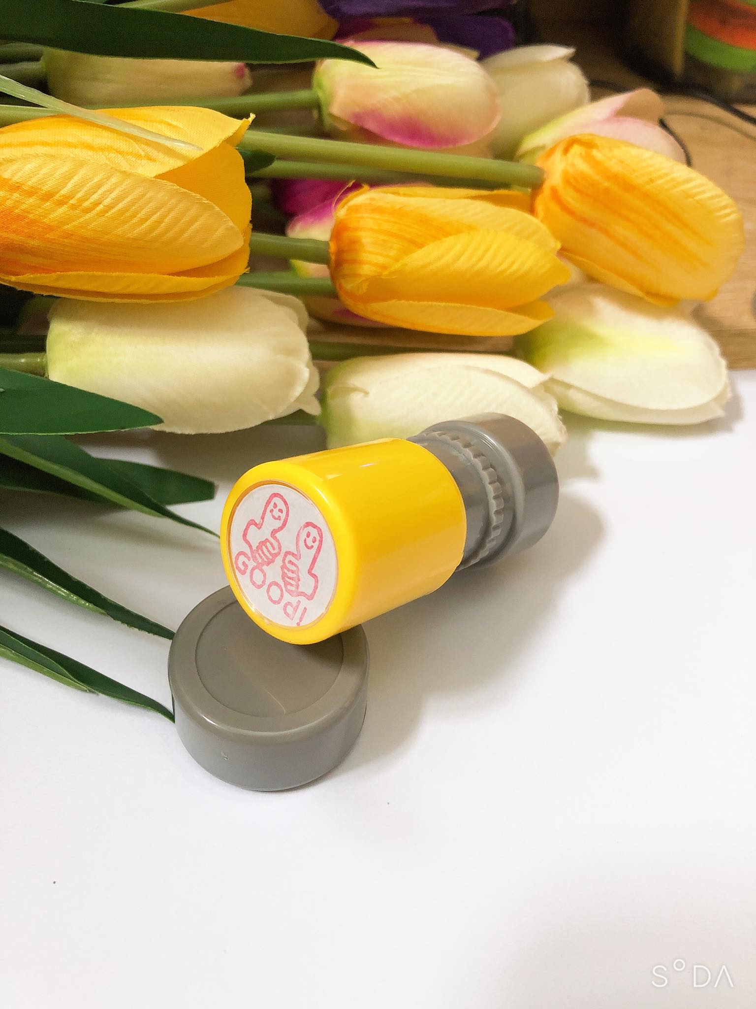 Con Dấu Lời Khen Tiếng Anh ( Dấu Thỏi Son )