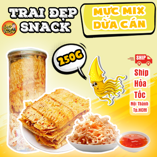 Mực Mix 2 Vị Trai Đẹp 250G