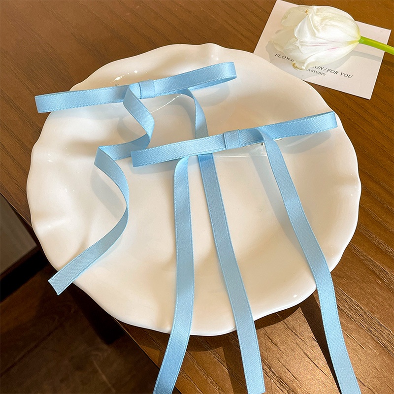 Set 2 dây buộc tóc nơ thời trang hàn quốc xinh xắn