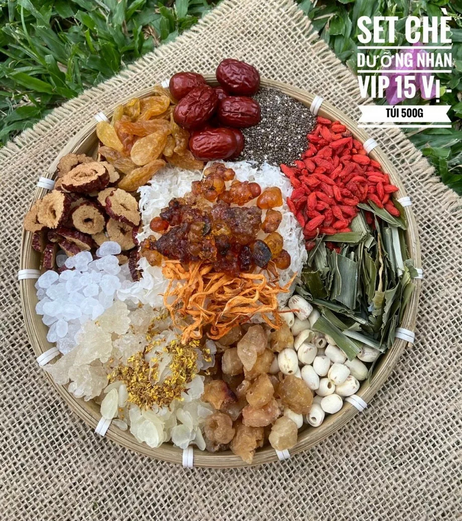 Chè Dưỡng Nhan 500gr 15 Vị