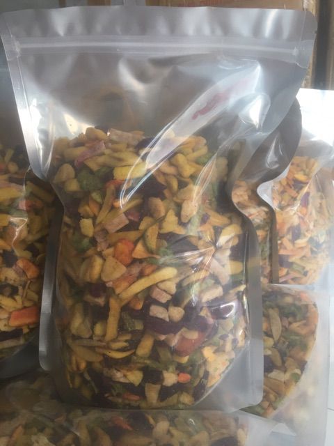 [ HOÀN TIỀN 10% ][HCM]Combo 2kg trái cây sấy vụn