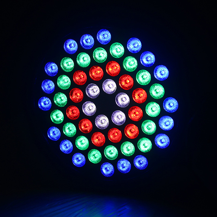 Đèn sân khấu Flat Par Light 54 Led Cảm ứng âm thanh