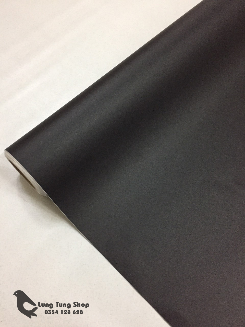 [HCM]Giấy dán tương có keo - decal màu đen nhám ( khổ 1,2m )