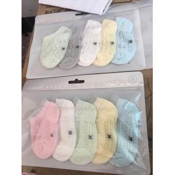 Set 5 đôi tất lưới cho bé