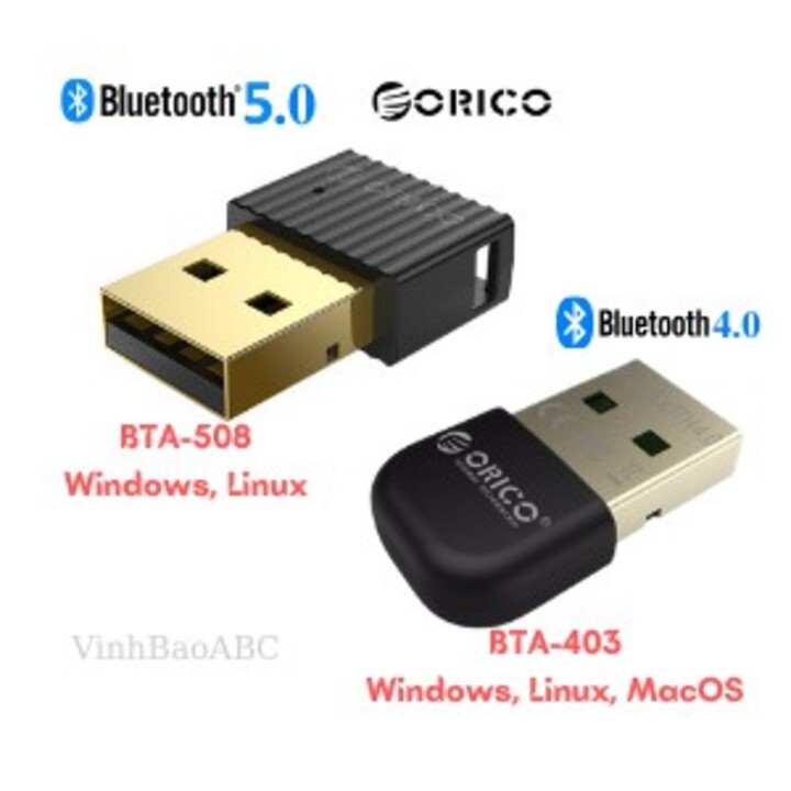 Usb thu phát bluetooth 5.0 bta-508 dành cho máy tính pc