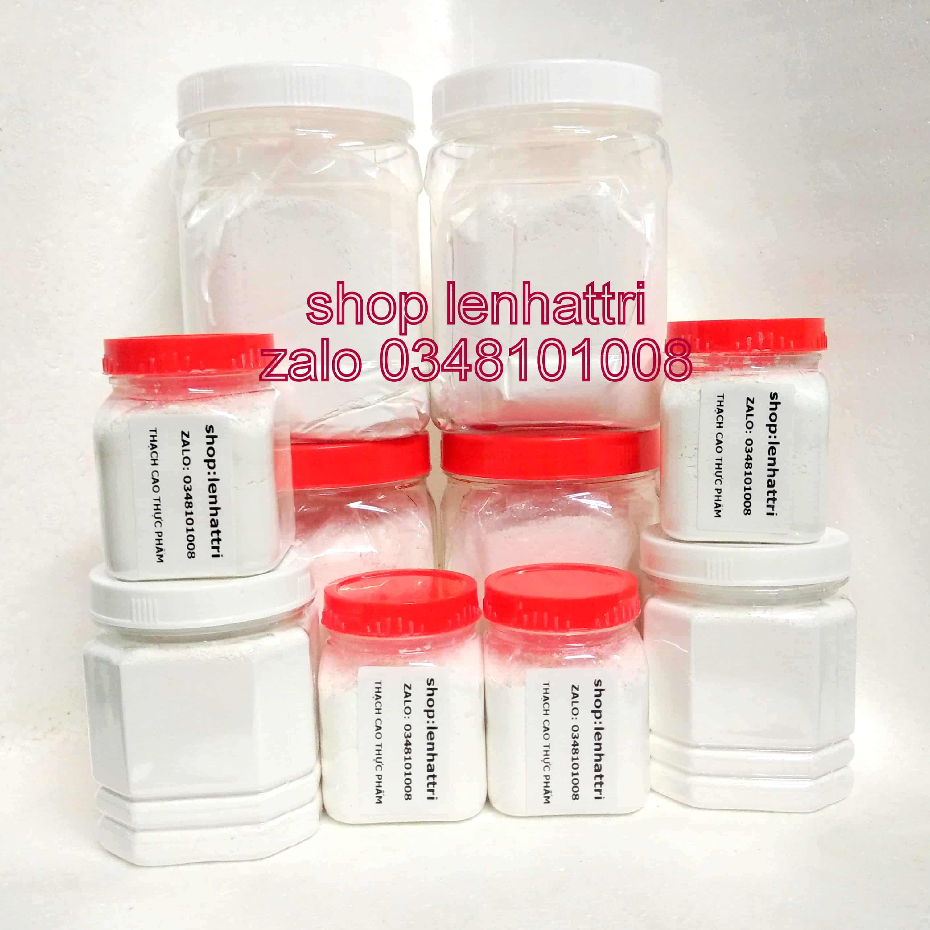 Bột thạch cao phi làm đậu hủ 500g