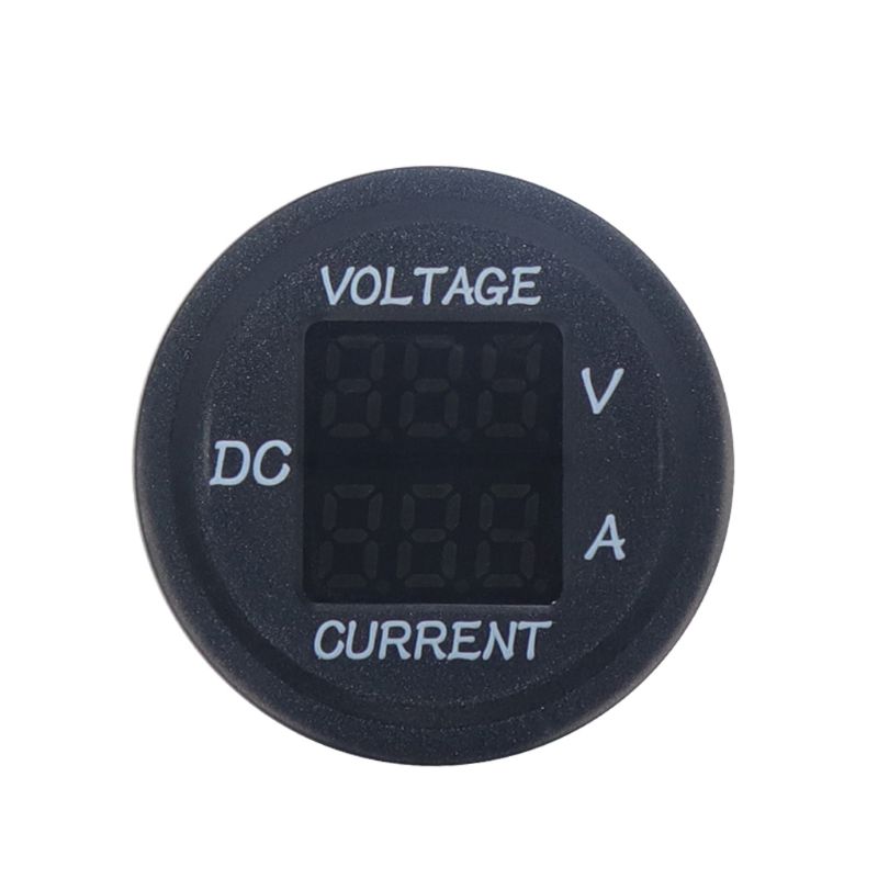 Universal DC 9V to 48V 10A Digital Voltmeter Ammeter Voltage Current Meter Measurement LED Display For 12V 24V 36V Electric bike Motorcycle Car Truck