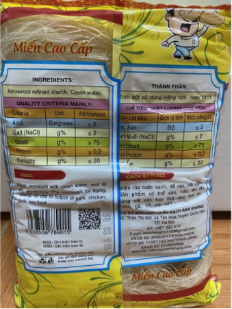 Miến dong làng so- 500gr