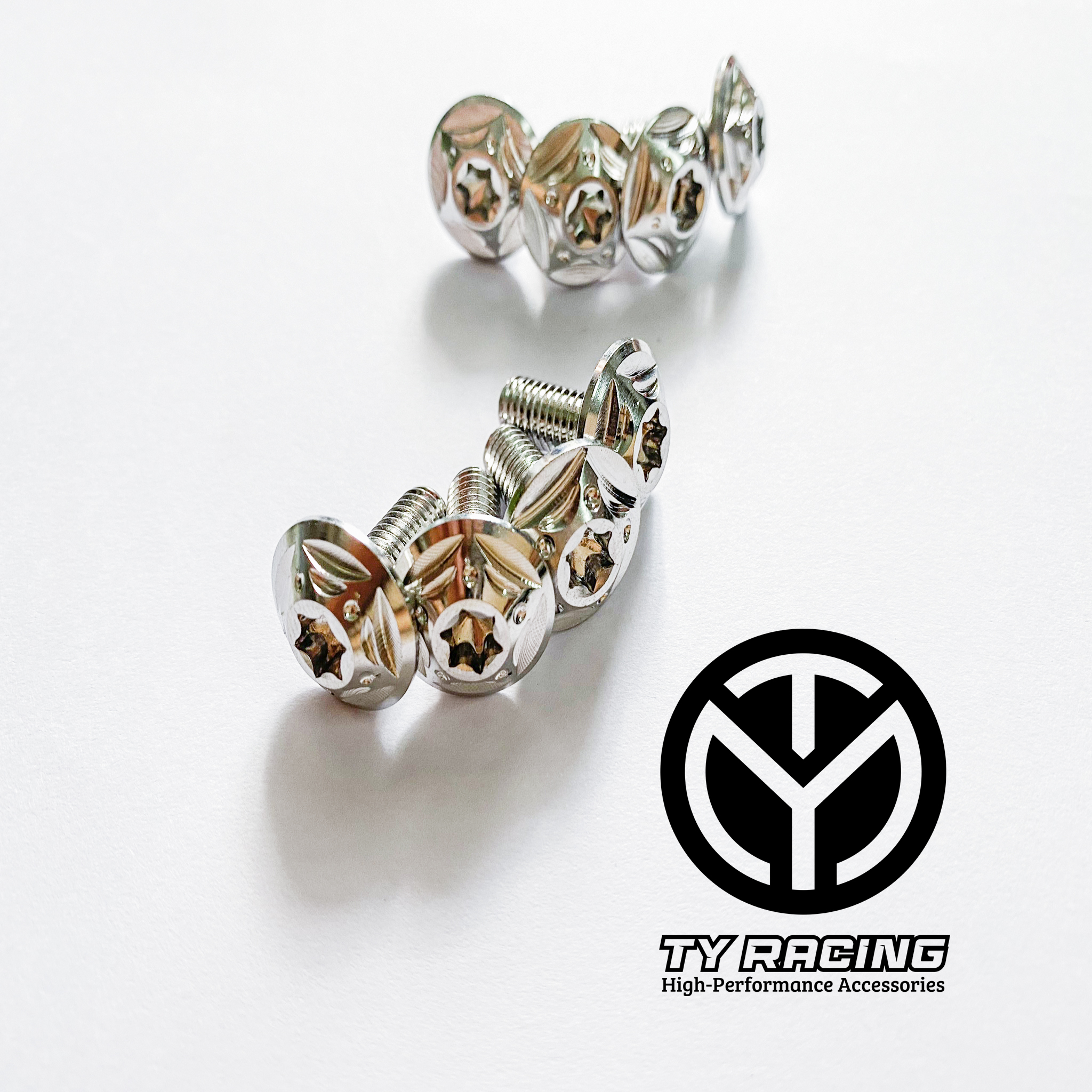 Ốc Salaya 8li25 Dù gắn Đĩa các dòng xe Chuẩn Inox 304 - TY Racing