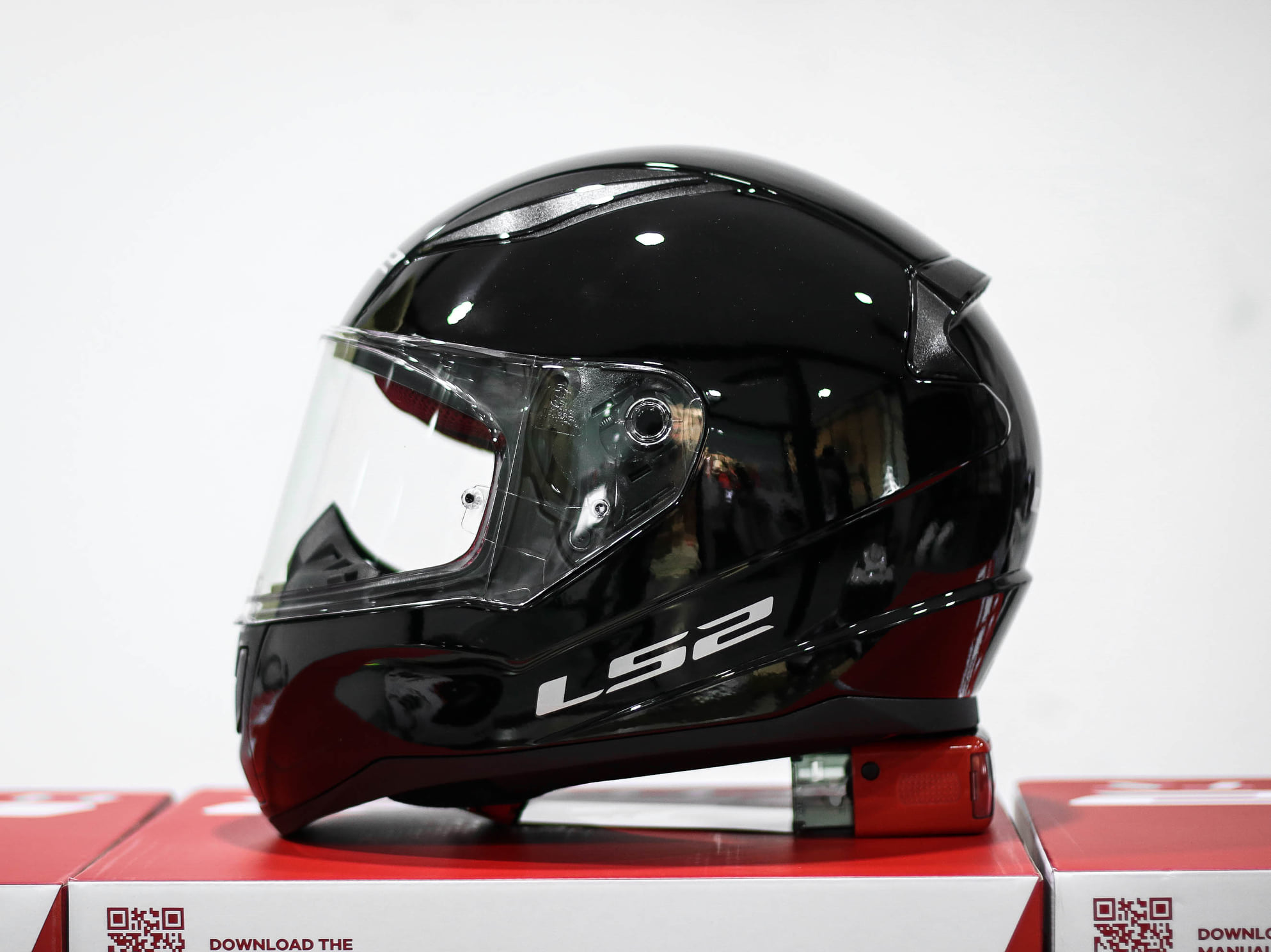 LS2 FF353 - MÀU ĐEN BÓNG /RAPID SOLID GLOSS BLACK - MŨ BẢO HIỂM