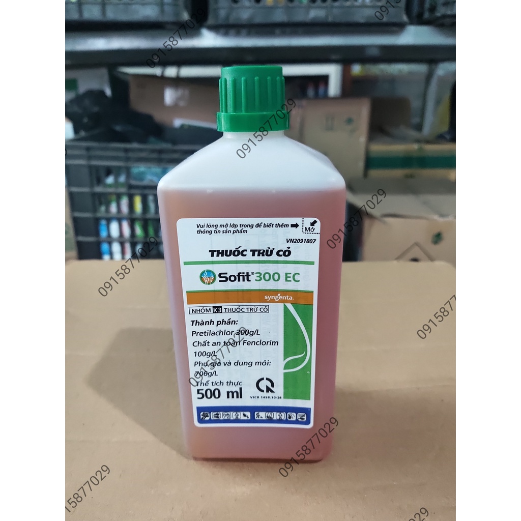 [500ml] thuốᴄ diệt trừ cỏ Sofit 300EC