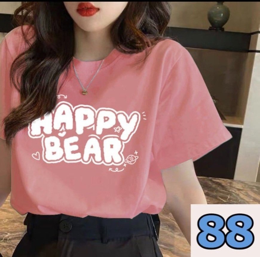Áo thun cổ tròn in bet